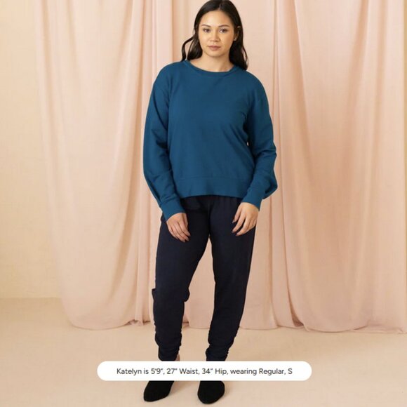 Encircled Dressy Sweatpant Black Size Small - Picture 5 of 15